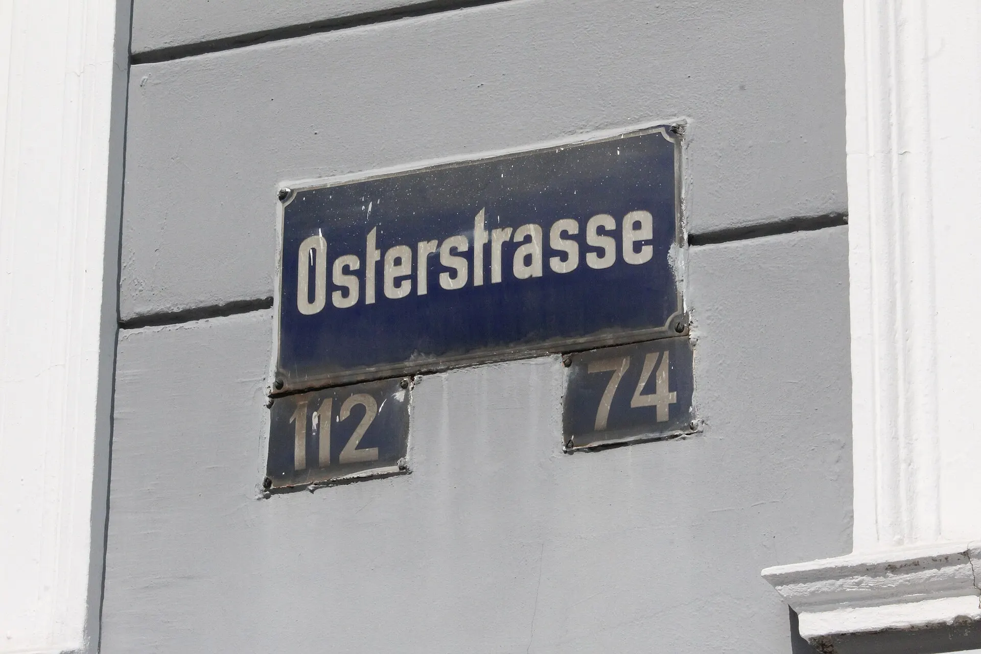 Straßenschild